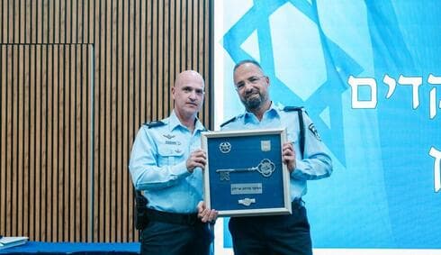  תת ניצב דניאל חדד בכניסתו לתפקיד מפקד מרחב איילון