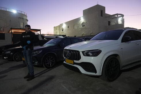 המכוניות שנתפסו