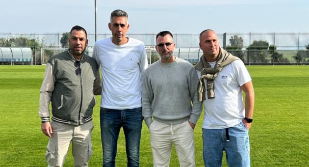 מימין לשמאל: מוטי קריספיל, עמית אשכנזי, אלירן חודדה ועומרי זריהן
