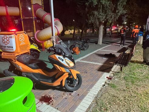 אירוע אלימות ברחוב גן העצמאות בקרית מוצקין