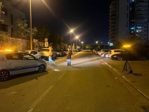 מחסומי פתע בפתח תקוה (צילום: מתוך דף הפייסבוק של רמי גרינברג) מחסומי פתע בפתח תקוה