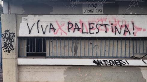 כתובות הגרפיטי שהופיעו בראשון לציון