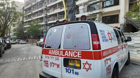 מזירת התאונה הקטלנית באתר בנייה בראשון לציון