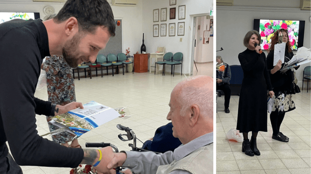 הצדעה לתושבים ותיקים חיפה