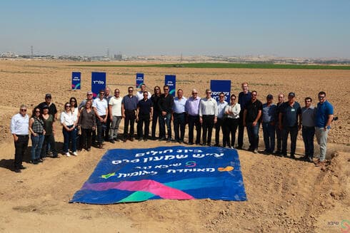 הנהלת מאוחדת בשטח בו ייבנה בית החולים החדש בבאר שבע