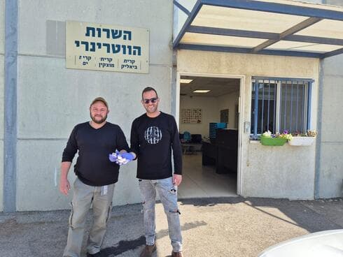 פקחי השירות הווטרינרי בפעולה