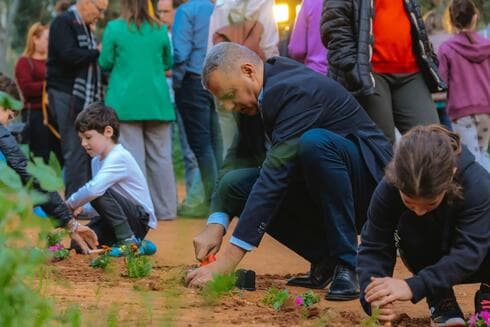 ט"ו בשבט בכפר סבא בשנה שעברה