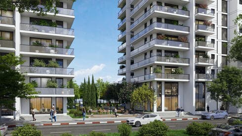 הפרויקט בבית אליעזר (הדמיה: משרד גיורא גור אדריכלים) הפרויקט בבית אליעזר