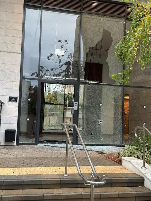 זירת האירוע כפי שפורסמה ברשת החברתית (צילום: מתוך הרשתות החברתיות, שימוש לפי סעיף 27א לחוק זכויות יוצרים) זירת האירוע כפי שפורסמה ברשת החברתית