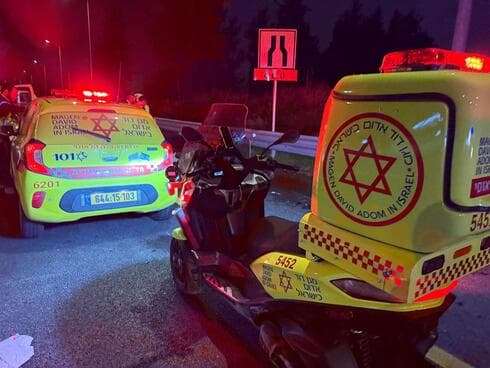 זירת התאונה
