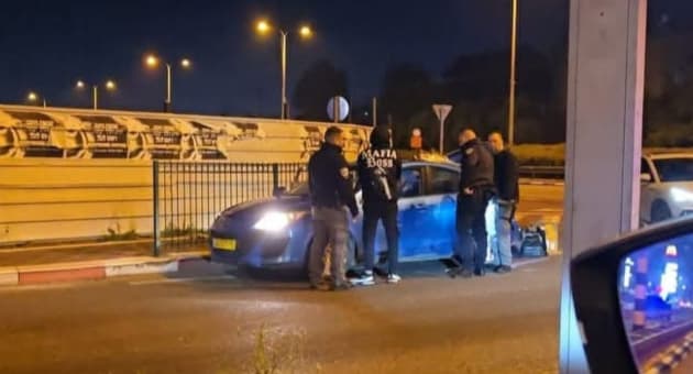 מעצרם של שלושת החשודים בקרית מוצקין