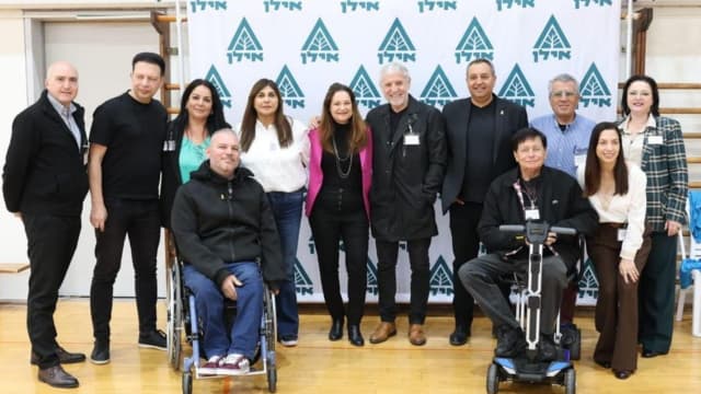 ביקור חברי כנסת במרכז איל"ן חיפה