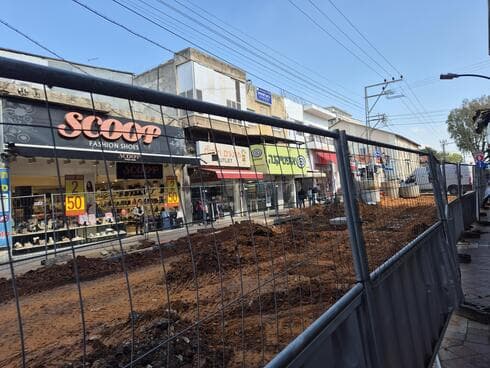 עבודות ברחוב חובבי ציון פתח תקוה