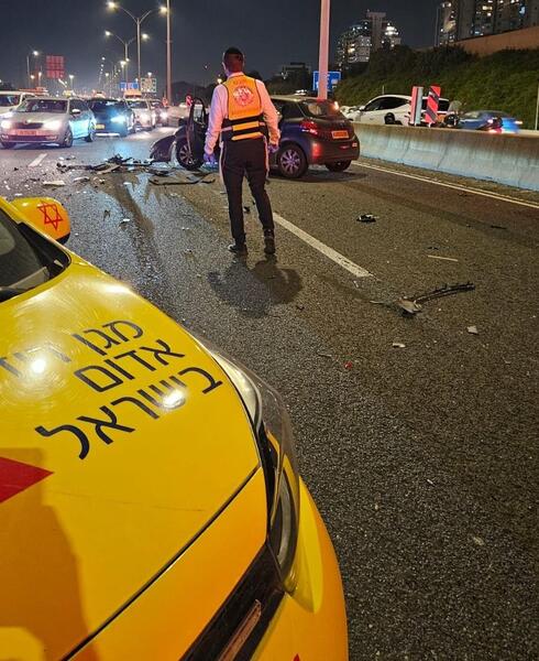 זירת התאונה