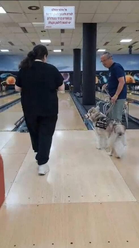 מיקי רייס עם חניכיו