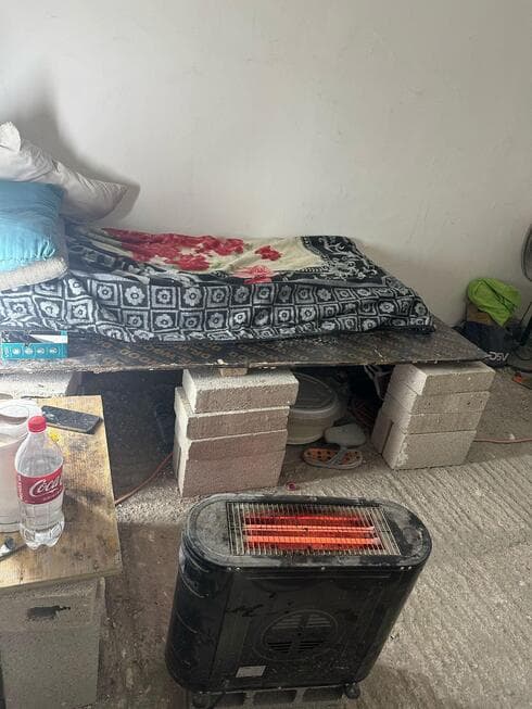 המקום שבו ישנו השב"חים בבת ים