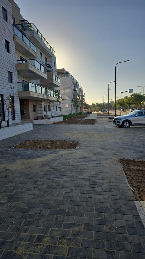 עבודות פיתוח בשכונת הפארק באר שבע