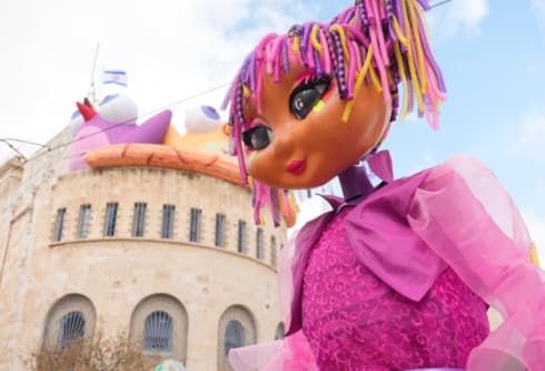 תהלוכת פורים בירושלים תהלוכת פורים בירושלים
