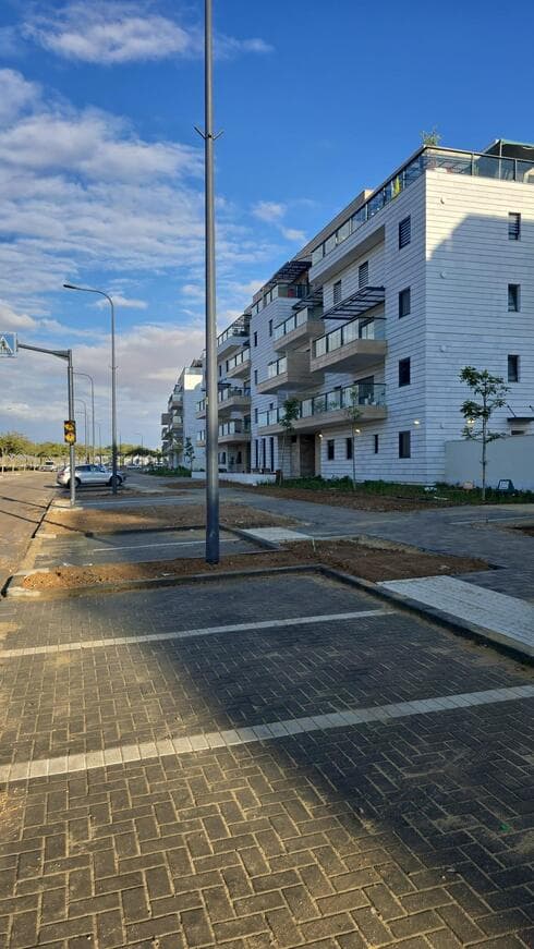 עבודות פיתוח בשכונת הפארק באר שבע