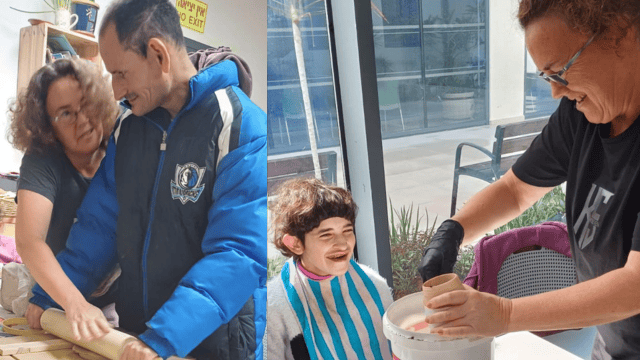 ג'נט רוברטס בפעילות מלאה אהבה