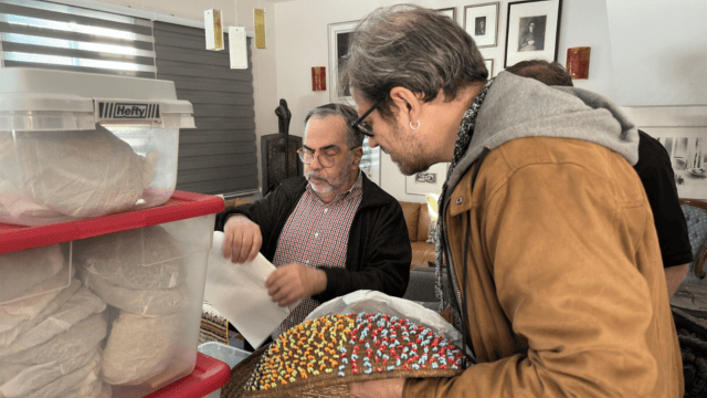 תרומת ענק למוזיאוני חיפה סטיבן כהן (צילום: יבגני איידל) תרומת ענק למוזיאוני חיפה סטפן כהן