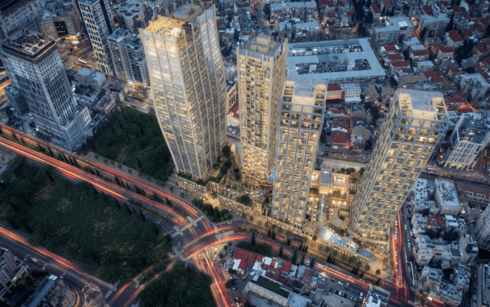 מתחם מידטאון ברובע הכניסה לירושלים (הדמיה: 3DVISION) מתחם מידטאון ברובע הכניסה לירושלים