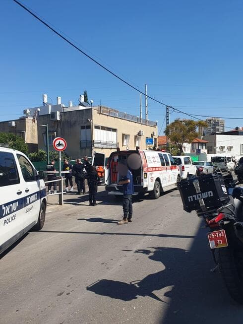 מזירת אירוע ההצתה בבת ים