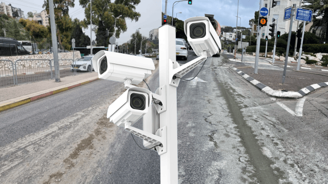 המצלמות יתעדו משאיות מזהמות המצלמות יתעדו משאיות מזהמות