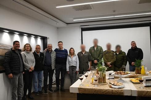 טקס חנוכת כביש הגישה החדש לבסיס רמת דוד