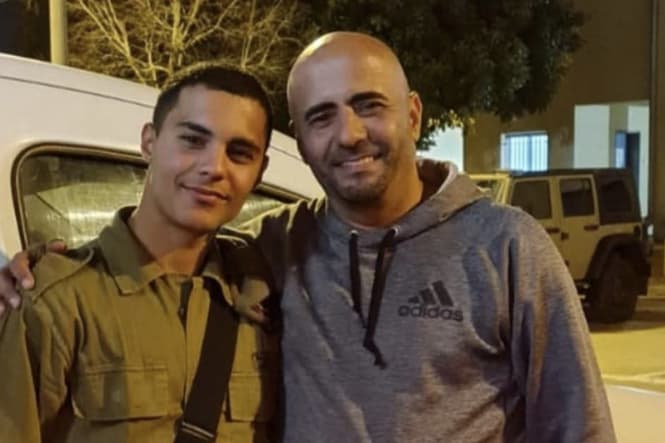 שמואל גמזו עם אילי ז"ל