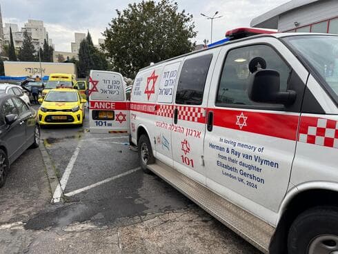 מזירת התאונה הקטלנית בראשון לציון
