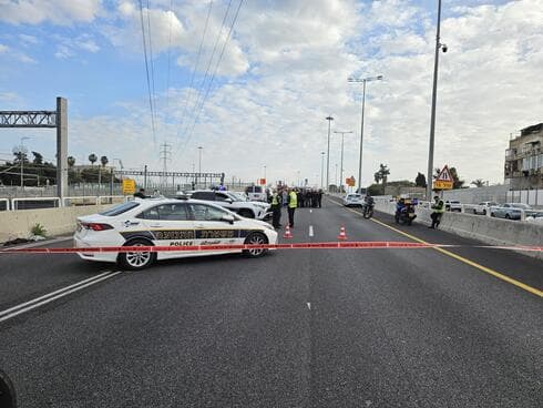 זירת הפיצוץ בנתיבי איילון 