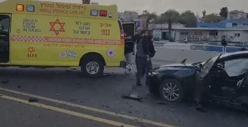 מזירת הפיצוץ שבו נפצע לחיאני