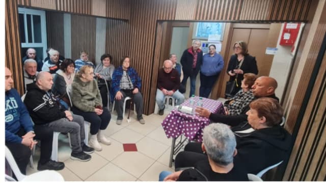 מפגש דיירים במצוקה ניסנבאום חיפה 10.3.25