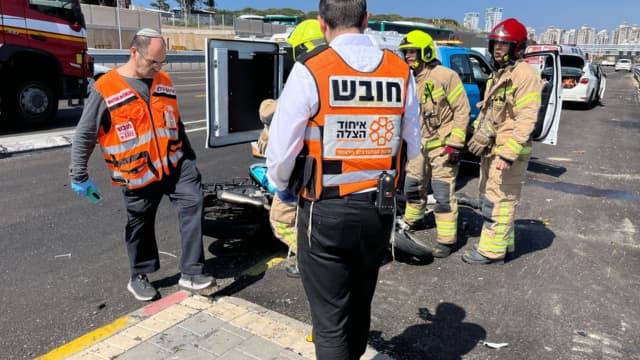 זירת התאונה