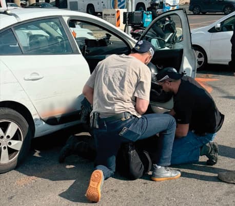 מעצר החשודים בסחיטה המינית