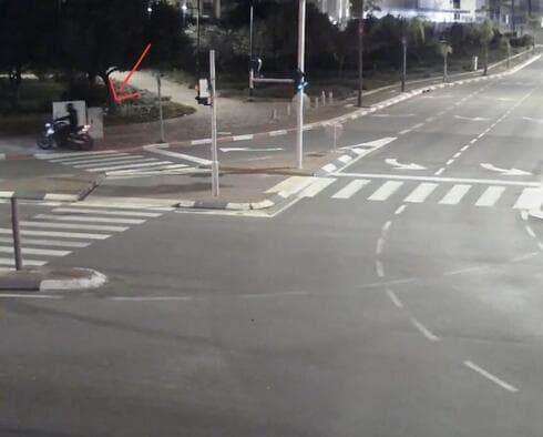 זירת האירוע בראשון לציון