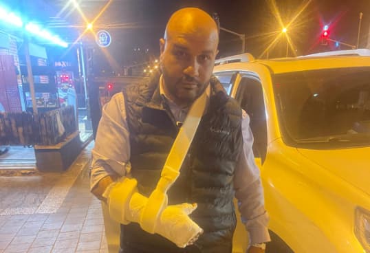 הנהג שנפצע בתקיפת הנערים