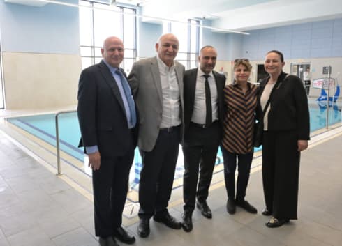משתתפי הטקס בהדסה הר הצופים