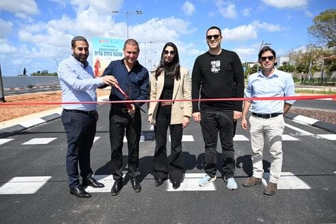 חנוכת כביש יצחק שמיר החדש בראשון לציון