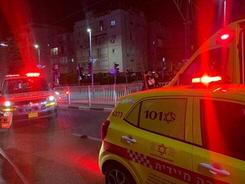 מזירת התאונה בבת ים