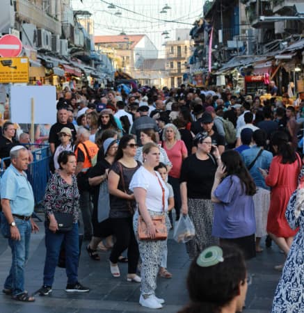 שוק מחנה יהודה מתכונן
