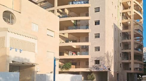 הבניין ברחוב רוטשילד באשדוד
