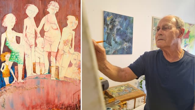 תערוכת יחיד חדשה בבית האמנים חיפה  : אלישע בנוביץ' / ממואר