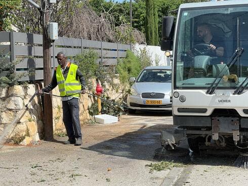 היערכות העיר חדרה לחג פסח 2025