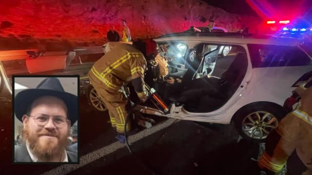 זירת התאונה הקטלנית בחיפה