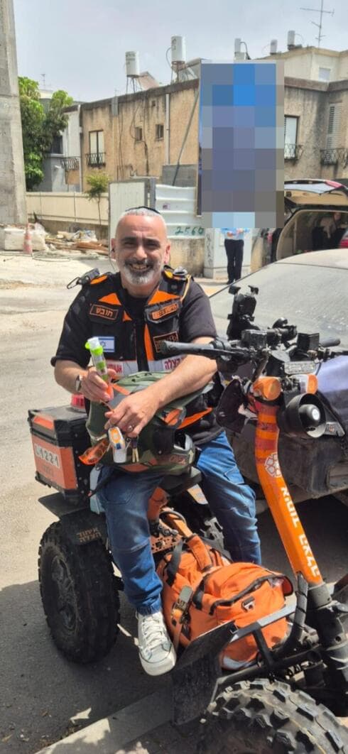 חובש איחוד הצלה, חיים אבני, הציל את חייה של ילדה בת 4 מקרית אתא