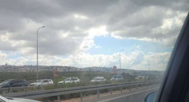 כביש 79. פקק חריג