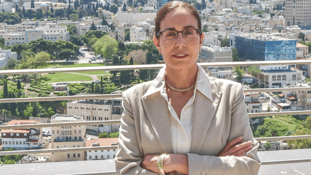 רות שוורץ יו"ר ועדת תכנון ובנייה מחוזית חיפה (צילום: נחום סגל) רות שוורץ יו"ר ועדת תכנון ובנייה מחוזית חיפה