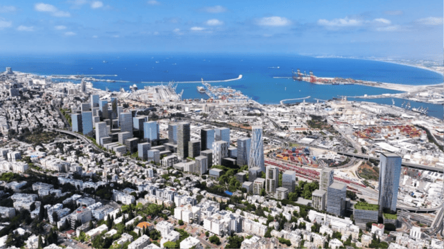 מתחם הבננה בחיפה. תכנון: סטודיו מיא - מיכל יוקלה אדריכלים (הדמיה: קסם הדמיות) מתחם הבננה בחיפה. תכנון: סטודיו מיא - מיכל יוקלה אדריכלים